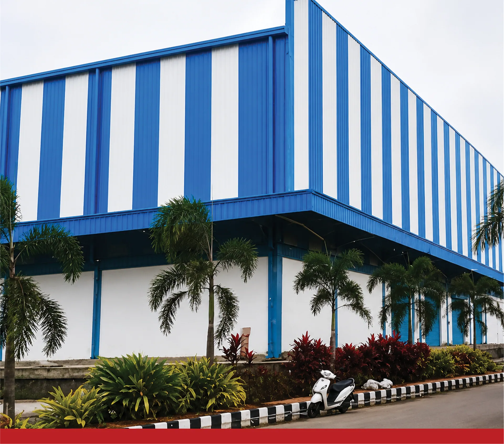 Heavy Industrial Machinery Fabrication Shed