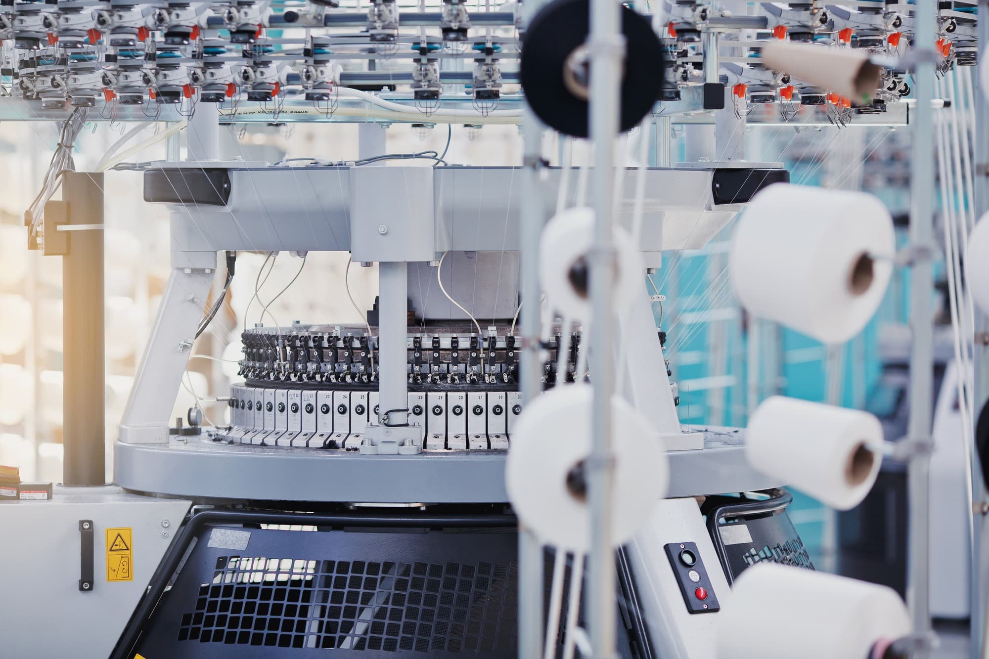 Richa Industries textile infrastructure - Advanced knitting and dyeing plant for high quality fabric production