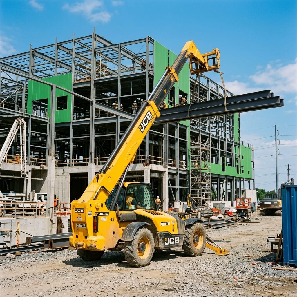 Heavy Pre-Engineered Factory Shed with Overhead Crane